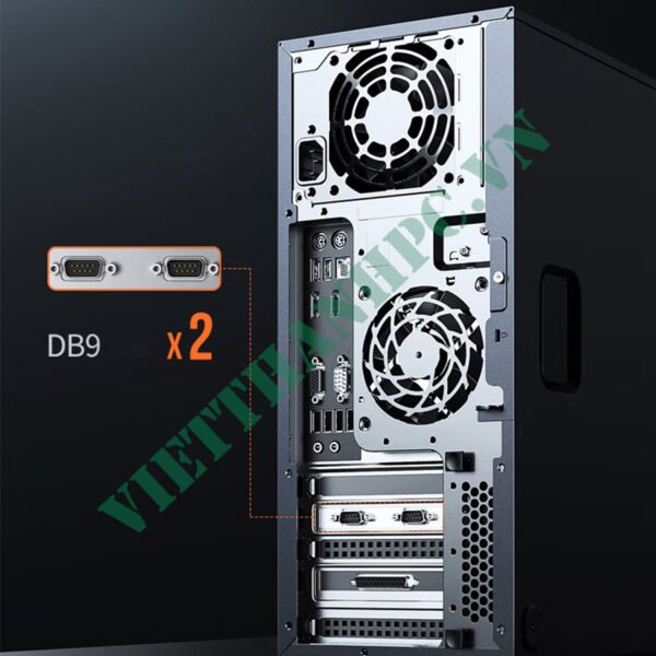 Card chuyển đổi PCI express sang cổng 2 cổng Com RS232 chính hãng ...