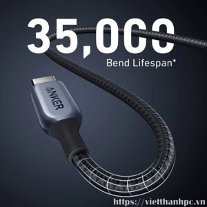 Độ bền cao với vỏ bọc nylon